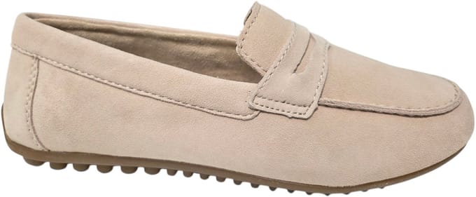 Remonte D3K00-60 Instappers Beige Suede Dames - Beige - 37