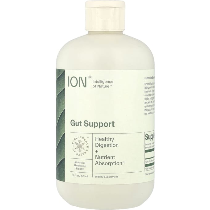 ION Intelligence of Nature, Gut Support, 5 mg, 16 fl oz (473 ml)