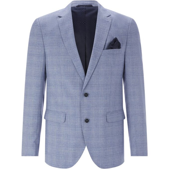 Babista herren Colbert - 52 - blauw - Plus Size