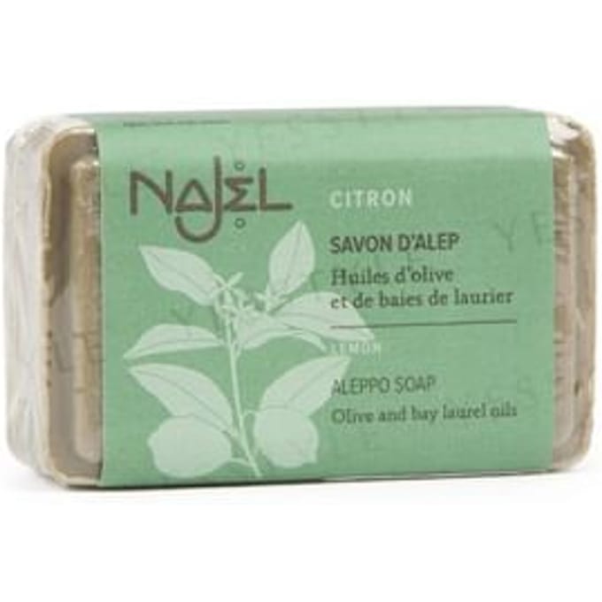 Najel - Aleppo Soap with Lemon Essential Oil 100g