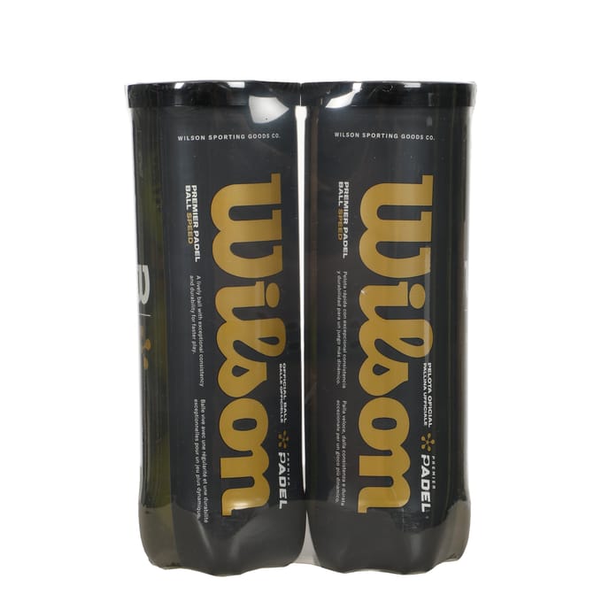 Wilson Premier Padel Speed X3 Bi Pack 2x Verpakking 3 Stuks