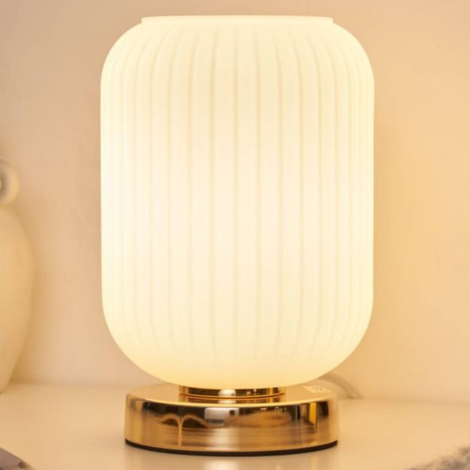 Paulmann Pauleen LED-tafellamp Noble Purity E27 max. 20W Wit, Champagnegoud