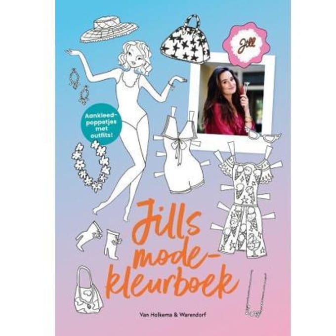 Jill Jills mode-kleurboek Kleurboeken