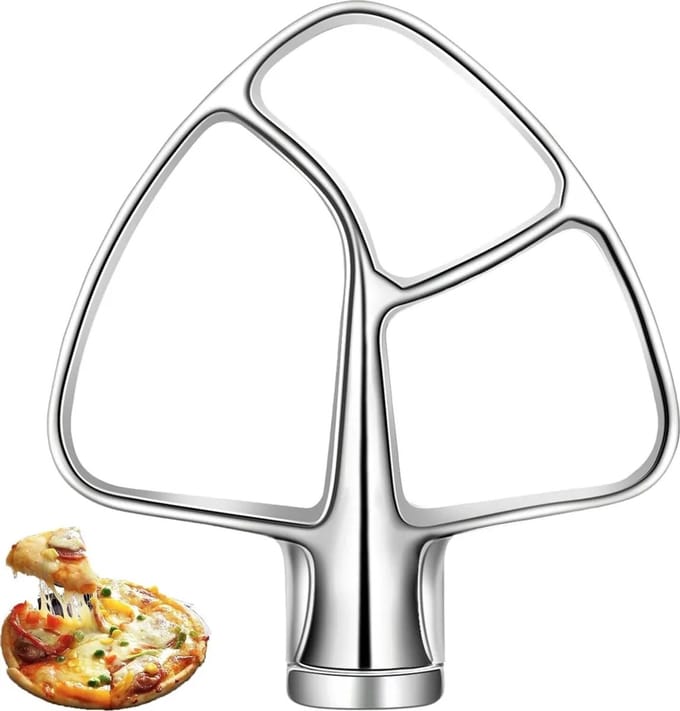 Voor KitchenAid Platte Roerder Roestvrij Staal 5KSM5THFBSS naar Artisan Keukenmachine