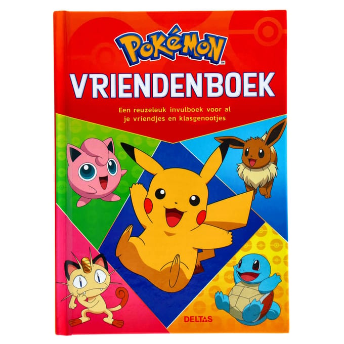 Deltas Pokemon vriendenboek Vriendenboekjes