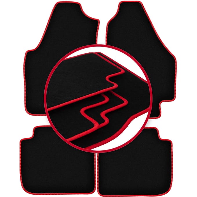CARLUX-RED automatten voor: Fiat Idea minivan (2003-2010)