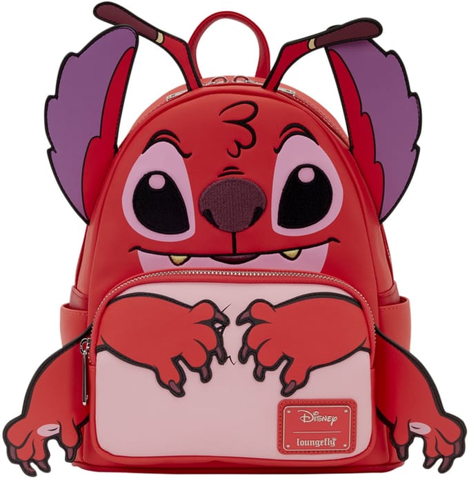 Loungefly Disney Lilo & Stitch Leroy Cosplay Mini Rugzak - Embroidered Details – Disney Backpack