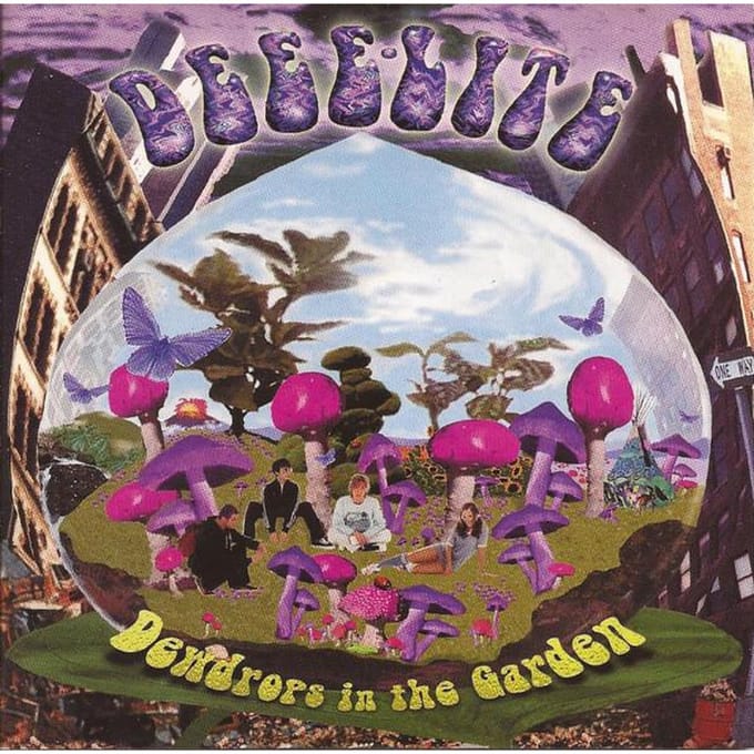 CD DEEELITE Dewdrops in the Garden 615262 Elektra 1994 US Dance Electronica Gebruikt