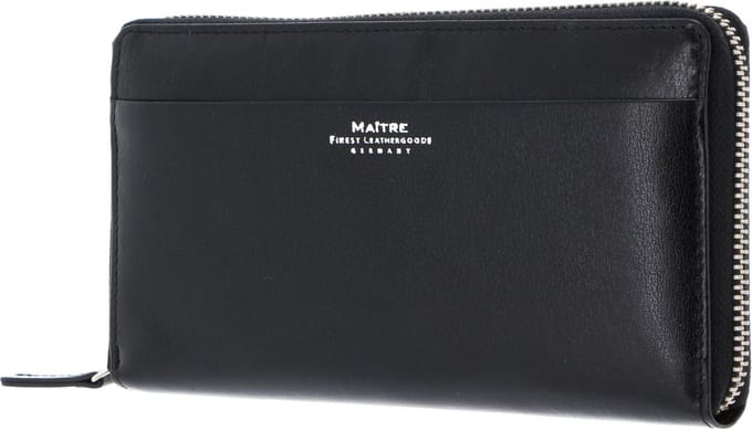Maître Portemonnee Schwollen Dietrun Purse LH12Z Black Zwart