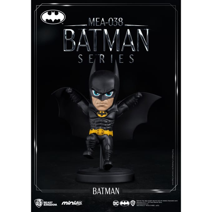 Beast Kingdom Toys DC Comics Mini Egg Attack Figure Batman (1989 Film) 8 cm Mini-Figuur