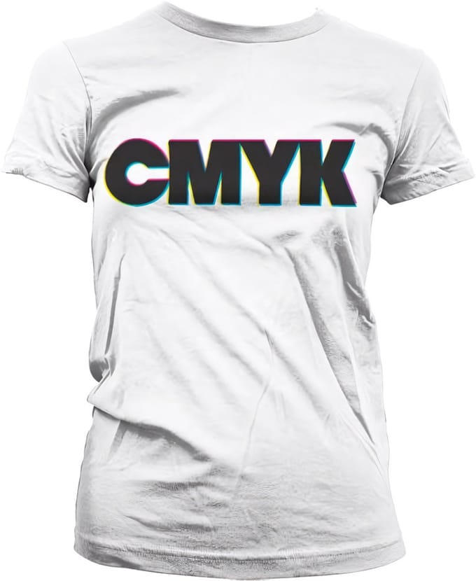 Hybris Dames T-shirt Cmyk Girly SH-5-15521-H30-8