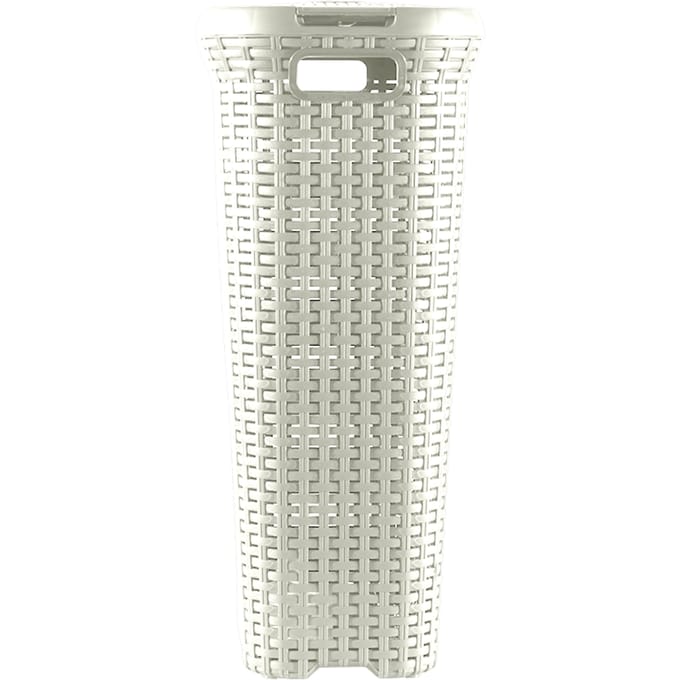 Curver Style Wasmand met deksel - 40L - Vintage/Gebroken wit