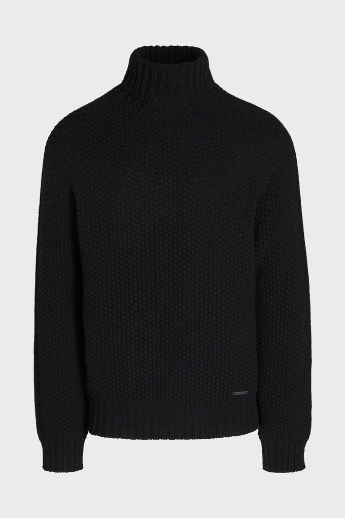 AlphaTauri Finar V1.y8.02 Pullover Black Taglia: S | Dolcevita Outlet | Uomo | Nero