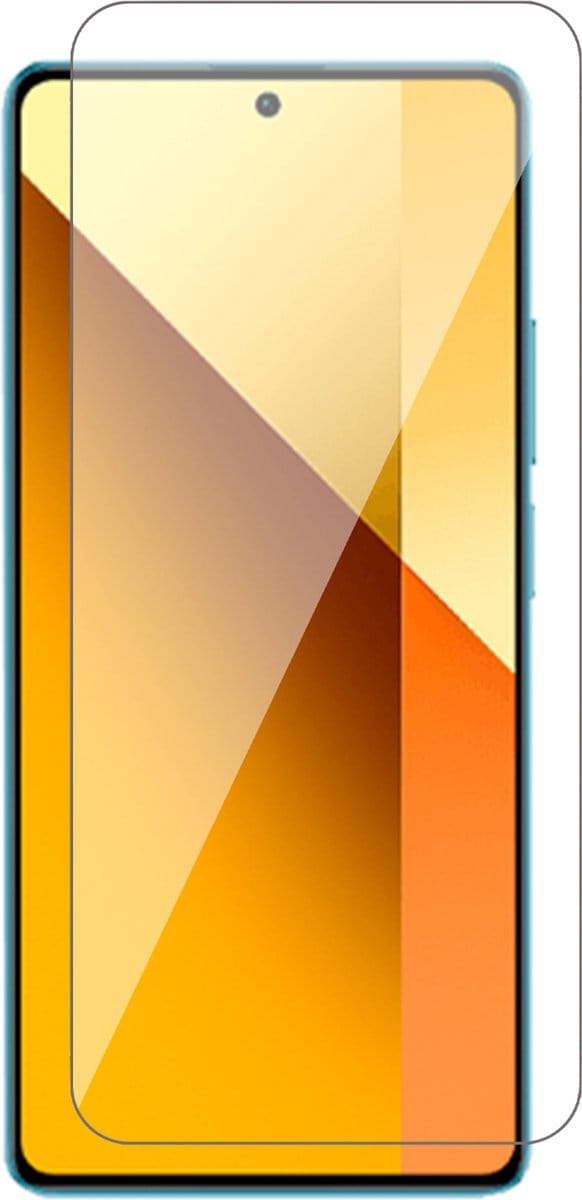 Screenprotector geschikt voor Xiaomi Redmi Note 13 5G - Glas Screen Protector
