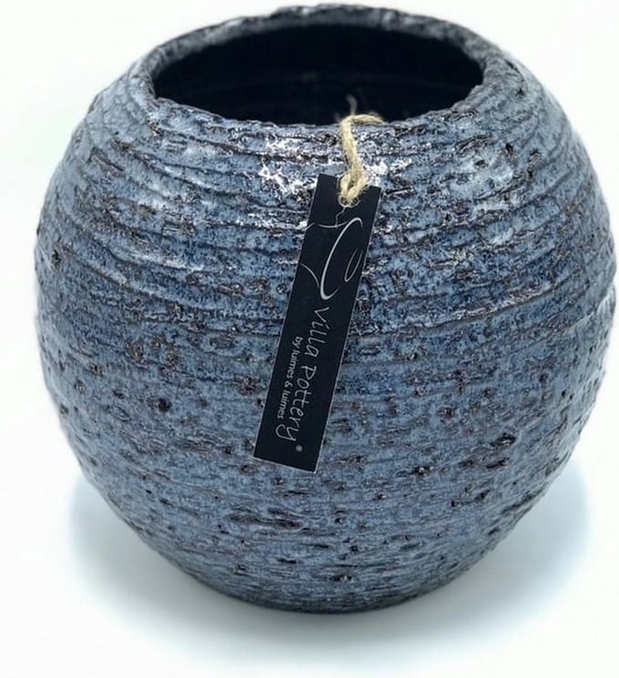 Zwart Blauwe pot 20 x 18