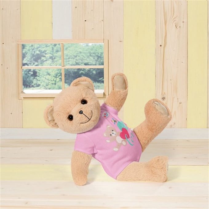 BABY born Beer - Roze - Knuffel