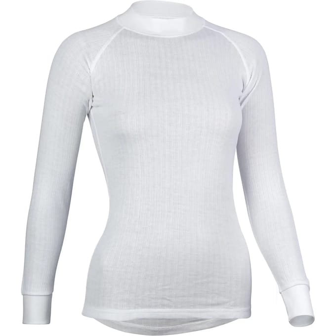 Avento Thermoshirt Lange Mouw - Vrouwen - Wit - Maat 36