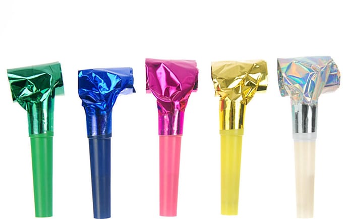 Roltongen Metallic Multikleur (120st)