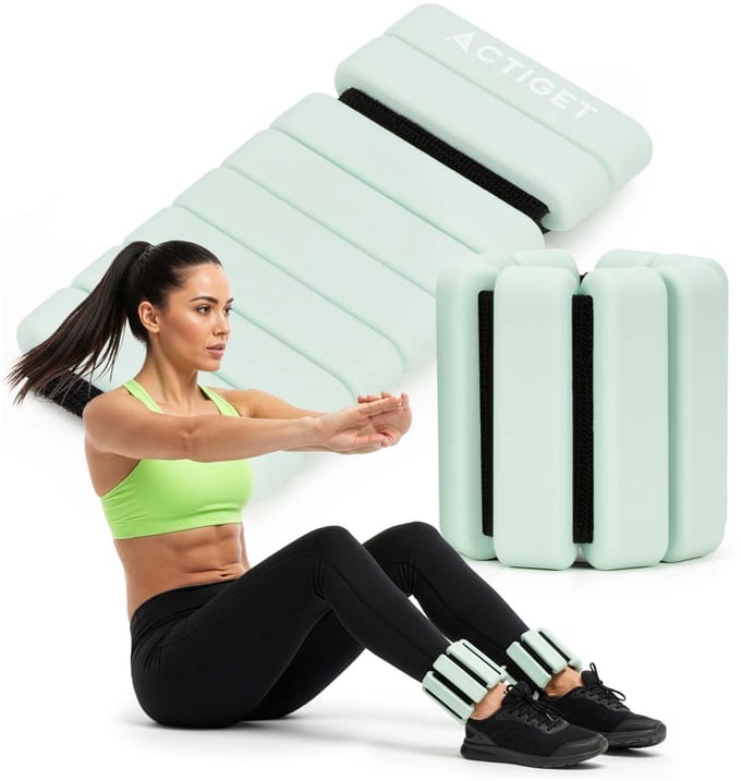 Actiget® Pols- en enkelgewicht | 2 Stuks | 1 kg | Mint