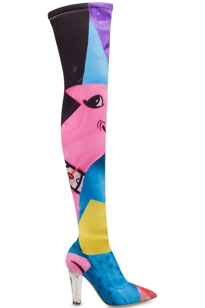 Moschino Stivaled.pc Mn73/100 Lycrast.multic Taglia: 39 | Stivali Outlet | Donna