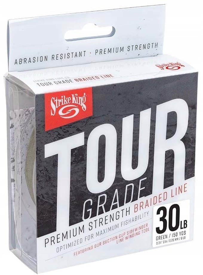 Strike King Tour Grade Braid Vislijn 137m 0.22mm - Super Sterk