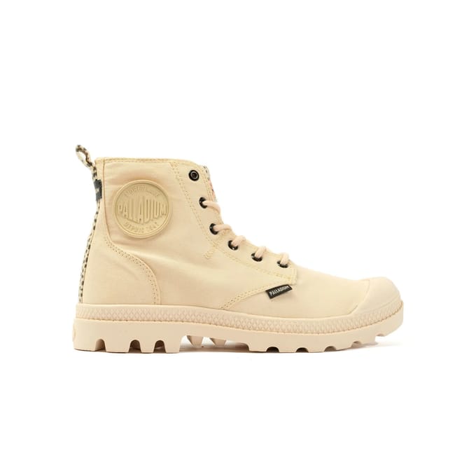 Palladium Pampa Hi Veterboots beige Canvas - Dames - Maat 40