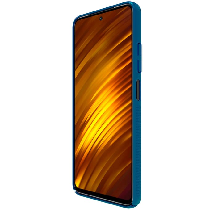 Nillkin Super Frosted Shield Case voor de Xiaomi Poco M4 Pro 5G - Blauw
