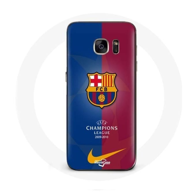Coque pour Samsung Galaxy S6 FC Barcelone Logo Équipe de football