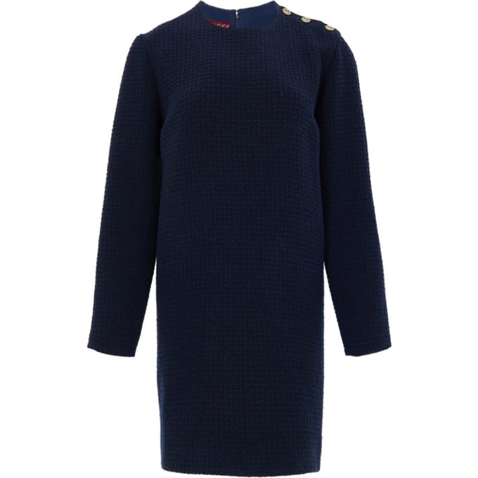 Blue Boucle Kleding met logoknoppen Gucci