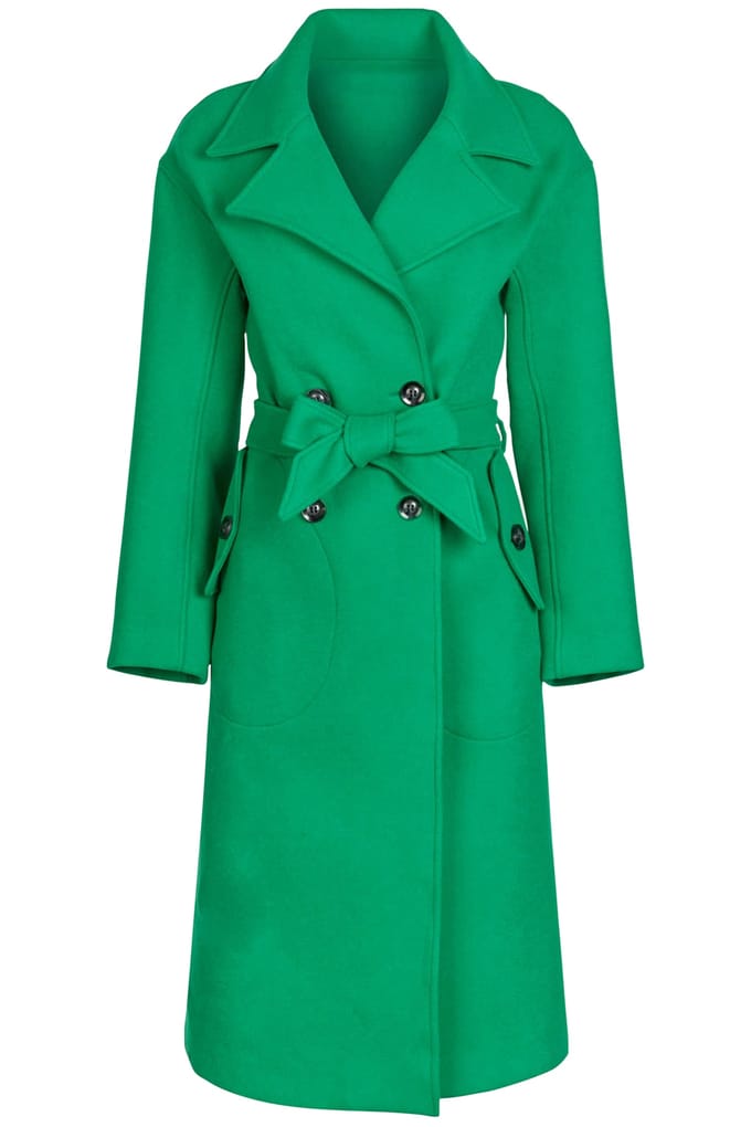Anne Fontaine Author Manteau Mint Maat: L | Jassen Outlet | Dames | Groen