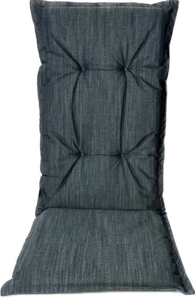 Madison Tuinstoelkussen hoge rug 50x123 cm Melange Blue/Grey