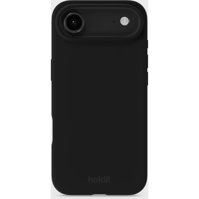 Holdit Silicone Case geschikt voor Apple iPhone Air - Zwart