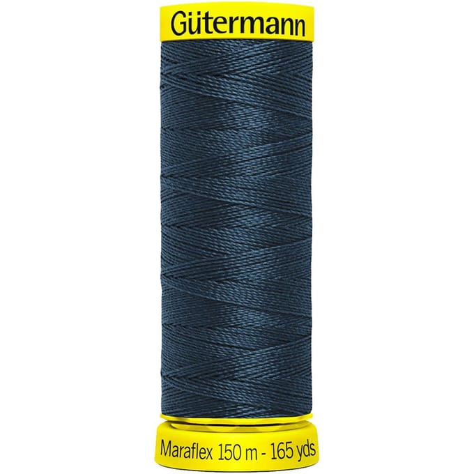 Gütermann Maraflex, No. 120, voor zeer elastische naden - 339 Donkerblauw