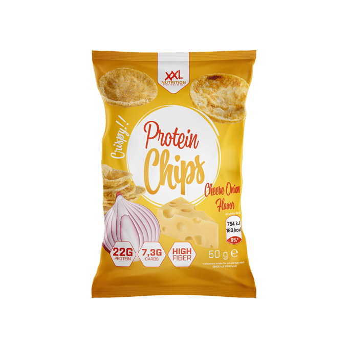 XXL Nutrition Protein Chips Cheese Onion 1 Zakje 50 gram