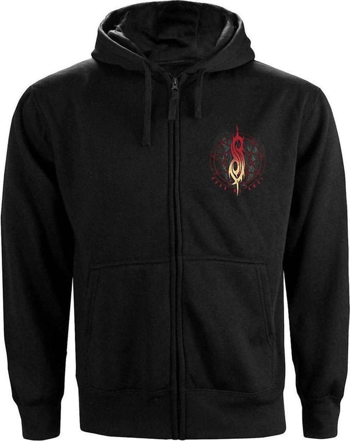 Slipknot - Burn Me Away Vest met capuchon - M - Zwart