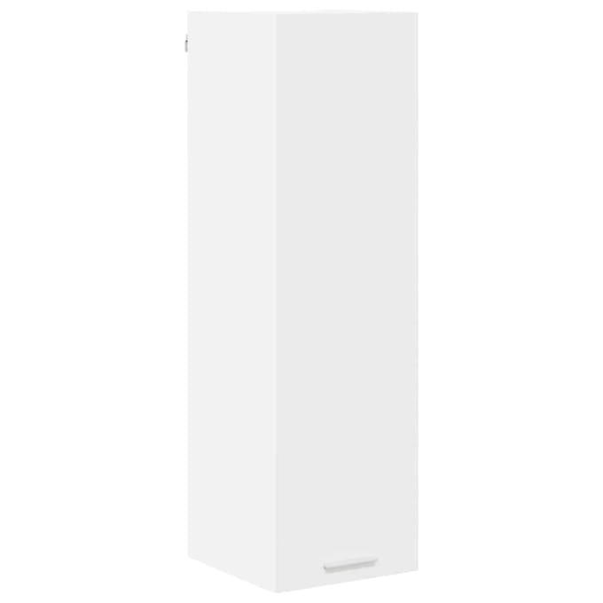 vidaXL - Hangkast - Wit - 30 - x - 31 - x - 100 - cm - Bewerkt - hout
