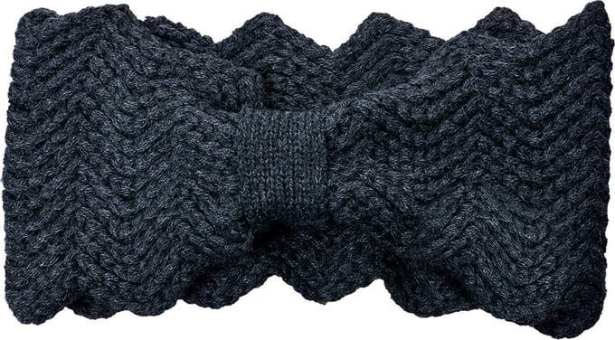 Clayre & Eef Hoofdband Vrouwen 10x22 cm Grijs Synthetisch