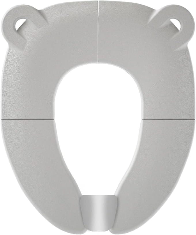 Opvouwbare WC-bril - Draagbaar Toiletkussen - Zindelijkheidstraining - Ruimtebesparend Inklapbaar - 35 x 30 cm - Blauw