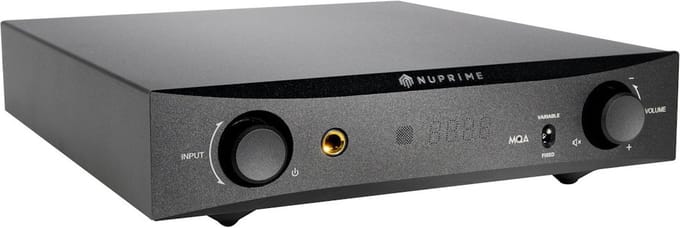 NuPrime Audio: DAC-9X Versterker - zwart