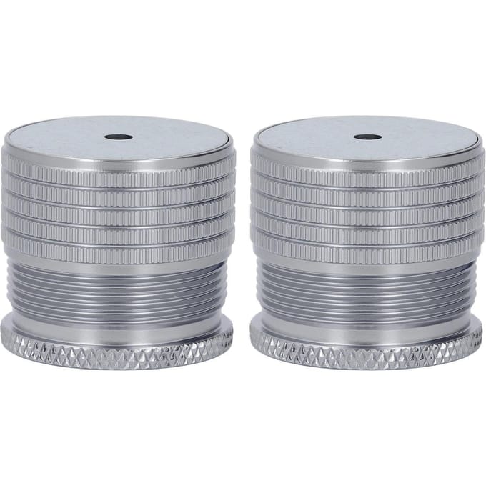 2 Pcs Élévateur de Meuble 2337mm Réglable 50500kg Portant Alliage d'Aluminium Élévateur de Lit Canapé Table