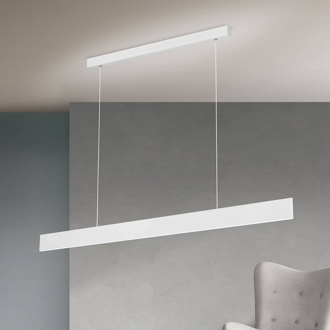 ORION LED hanglamp Gideon, Up- & downlight, wit