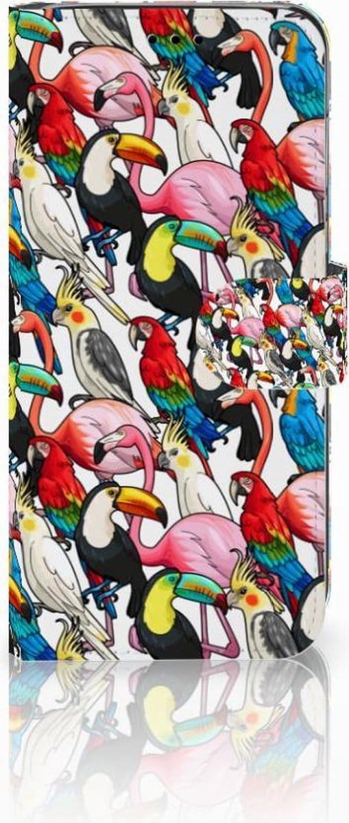 Huawei P20 Lite Telefoonhoesje met Pasjes Birds