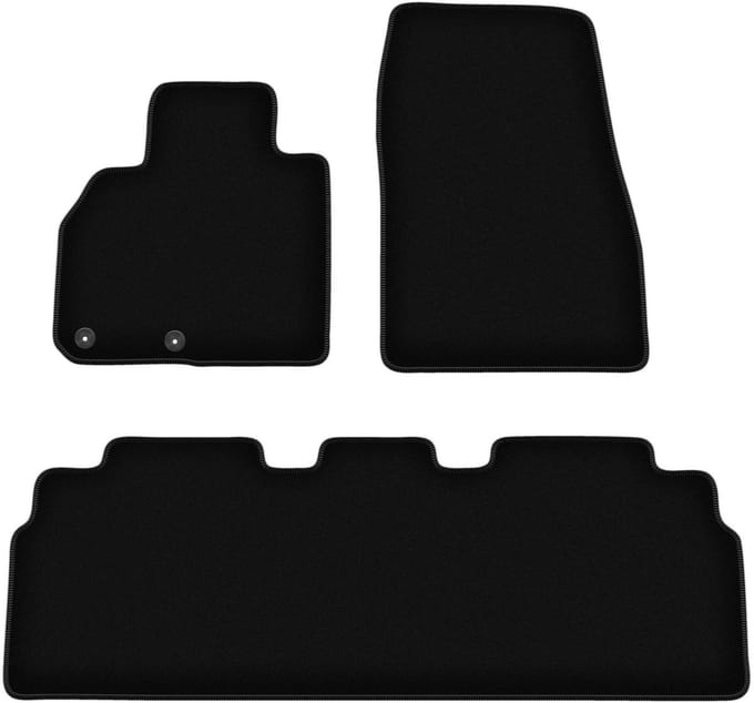 BASIC zwarte veloursmatten voor: Renault Espace Initiale (2015-)