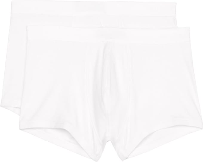 Marc O'Polo Heren retro short / pant 2 pack Iconic Rib Cotton