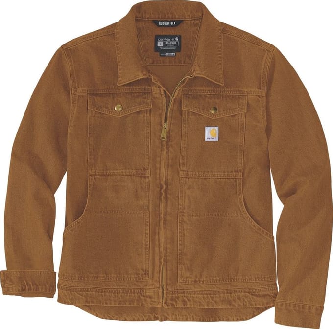 Carhartt Duck Jas Bruin M Man