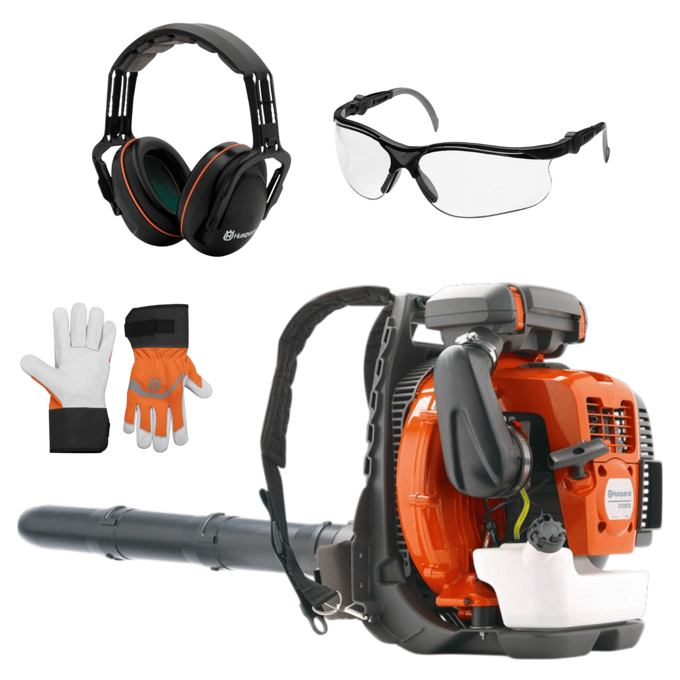Husqvarna 570Bts Bladblazer Actie