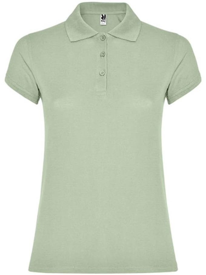 Roly - Star Dames Polo - Mist Green 264 maat M