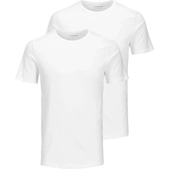JACK & JONES - JACBASIC CREW NECK TEE SS 2 PACK Heren T-shirt