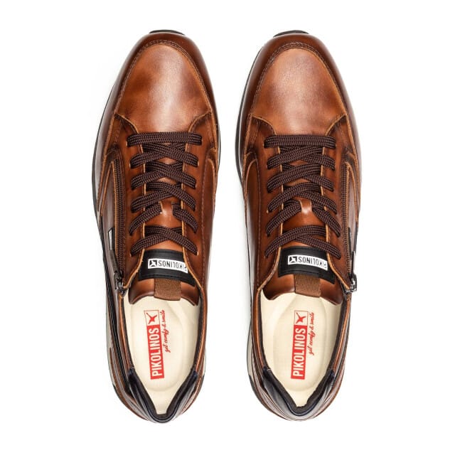 Pikolinos Cambil - heren sneaker - Bruin - maat 40 (EU) 6 (UK)