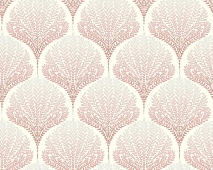 GRAFISCHE TAKJES BEHANG - Beige Roze Wit - AS Creation Palila
